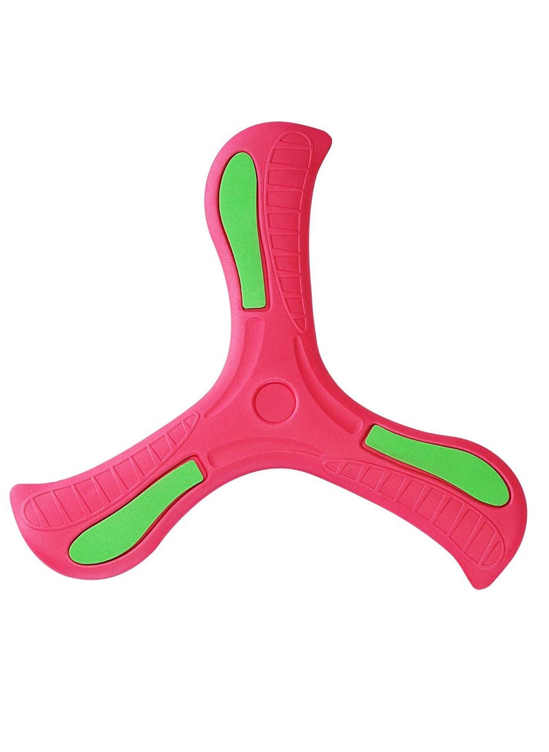 Generic - Boomerang Easy to Throw Three-leaf Cross Colorful Soft Foam Design (Red) - Image 1