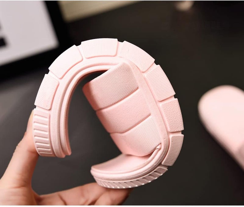 AioTio Summer Stripe Slippers Indoor Home Anti-Slip Shower Bathing Shoes Non-Slip Garden Shoes Women's Plastic Sandals - Image 4