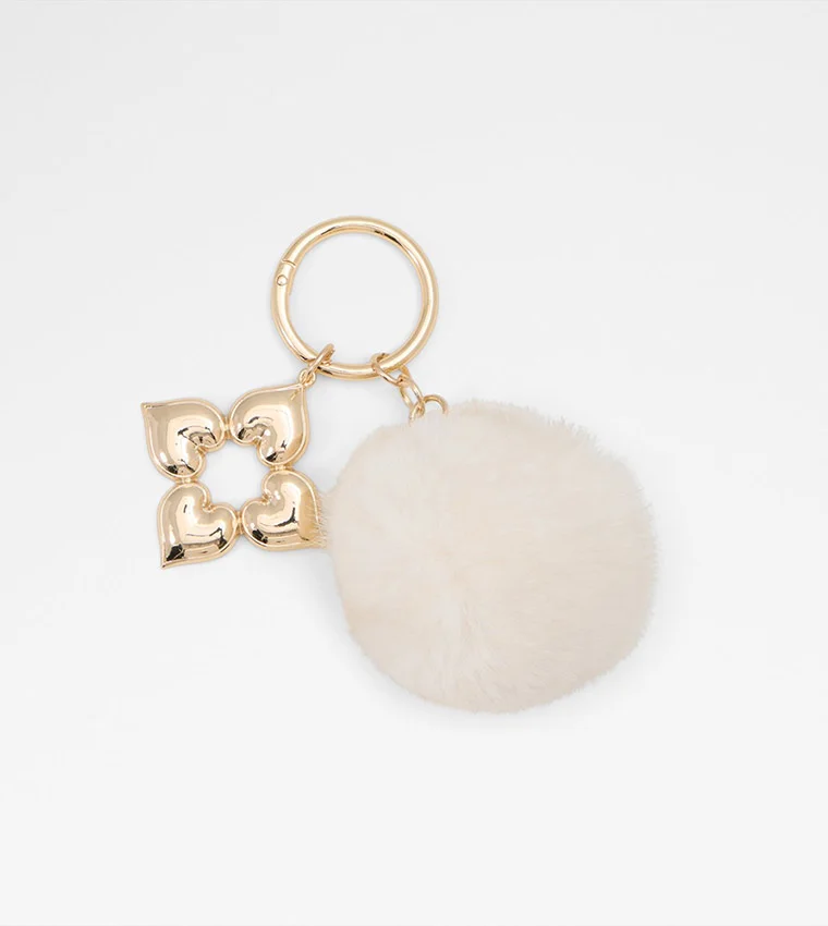 الدو POMPOMS Keychain