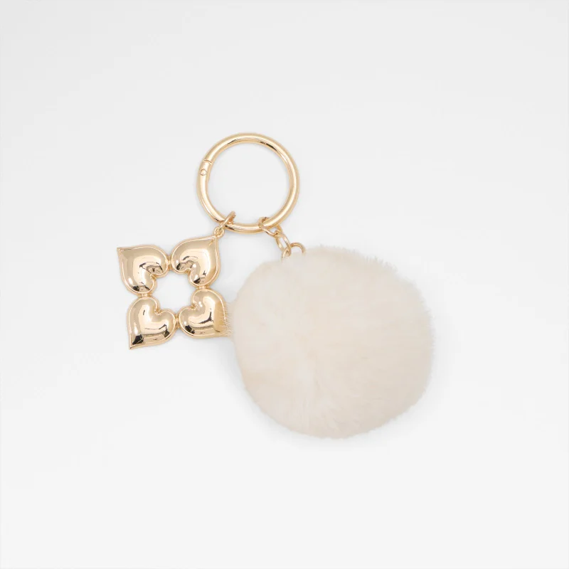 الدو POMPOMS Keychain