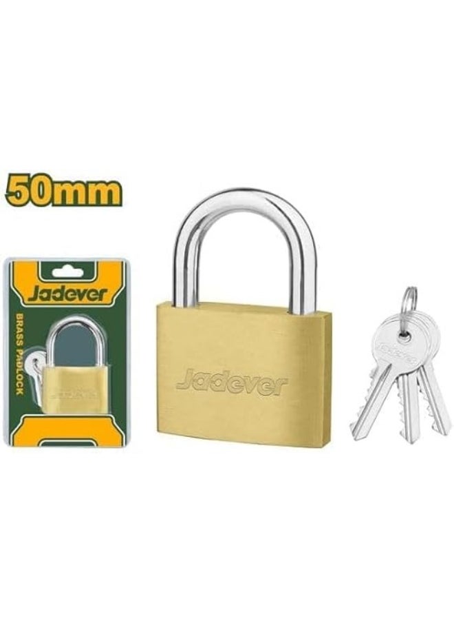 Jadever JADEVER Brass padlock 50MM JDPD1450 