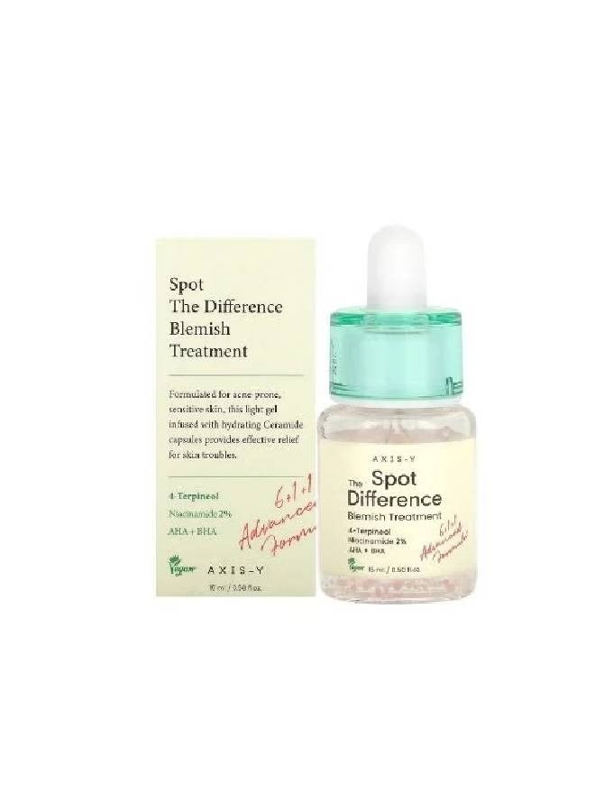AXIS-Y AXIS Y SPOT THE DIFFERENCE BLEMISH TREATMENT 15ML 
