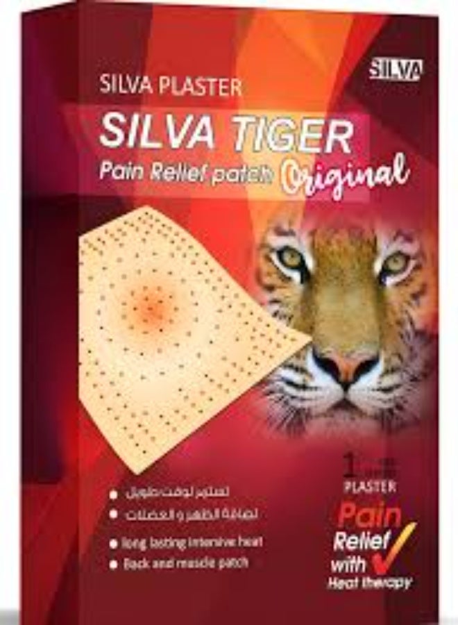 Silva Tiger Pain Relief Patch-Original red 5 pc