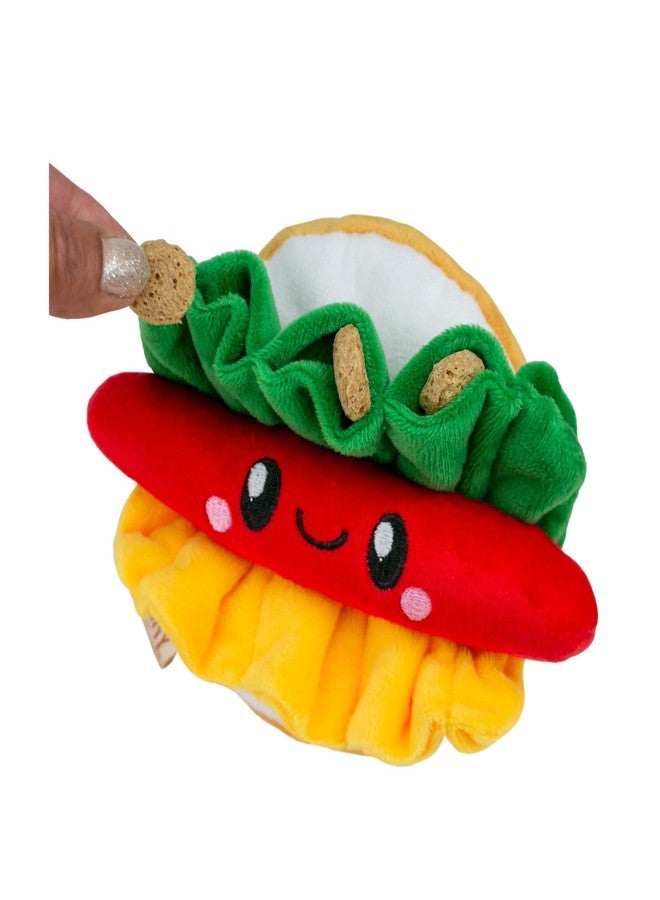 Territory Hot Dog Hide-and-Treat Dog Toy - Image 1