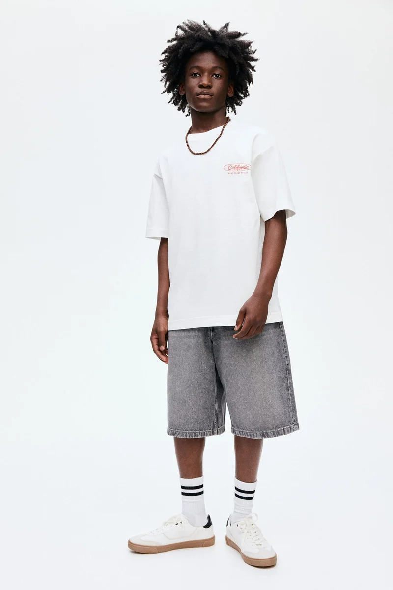 H&M Denim carpenter shorts