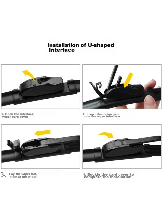 GOODYEAR Goodyear, Buick New Regal 2017- Windshield Wipers, 21-inch Boneless For - Regal Gs, Specialized Wiper Blades  - Image 3