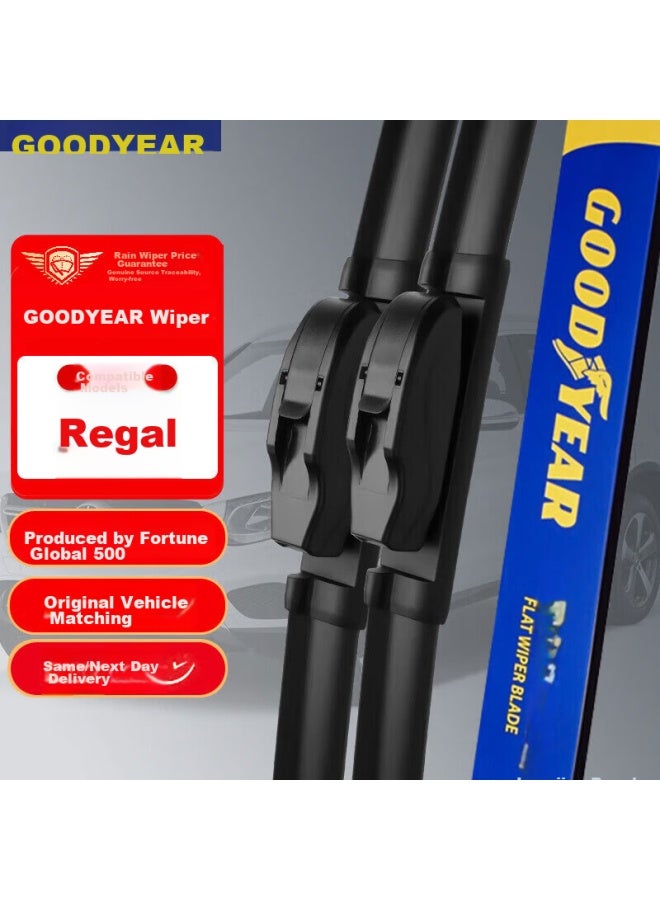 GOODYEAR Goodyear, Buick New Regal 2017- Windshield Wipers, 21-inch Boneless For - Regal Gs, Specialized Wiper Blades  - Image 1