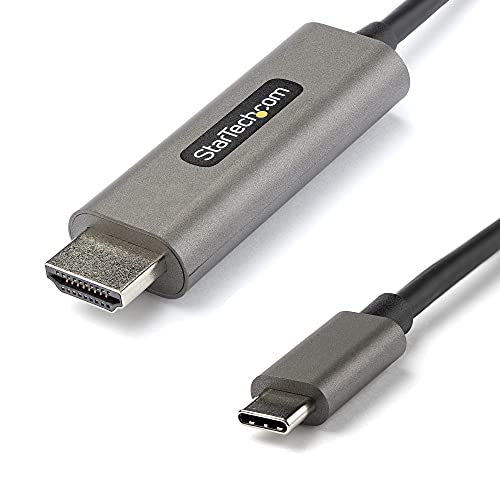 StarTech.com 16ft (5m) USB C to HDMI Cable 4K 60Hz w/ HDR10 - Ultra HD USB Type-C to 4K HDMI 2.0b Video Adapter Cable - USB-C to HDMI HDR Monitor/Display Converter - DP 1.4 Alt Mode HBR3 (CDP2HDMM5MH) - Image 1