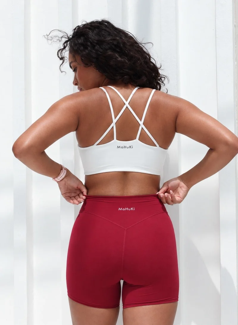 Mohuki White Active Bust Sculpt Bra for Women | Best Price UAE