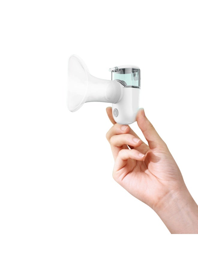 McDou Upgraded 3-in-1Portable Ultrasonic Mesh Mist Inhaler + Facial Steamer + Eye Hydration Nebulizer | Quiet & Compact for Adults/Kids | Travel/Home Use | Soothing Relief for Nose, Throat, Eyes & Skin  - Image 2
