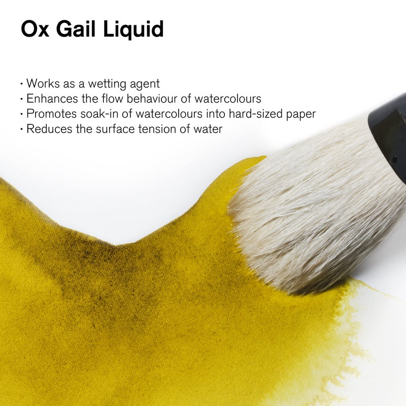 Winsor Newton Winsor & Newton Watercolor Medium, Ox Gail Liquid, 75ml (2.5-oz) bottle - Image 2