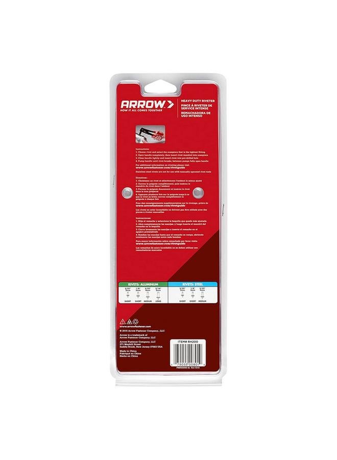 Arrow Heavy Duty Rivet Tool Black and Red - Image 3