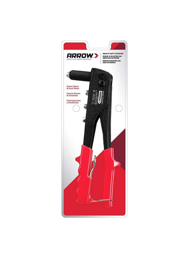 Arrow Heavy Duty Rivet Tool Black and Red - Image 2