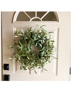 Y&D 5 Pieces Olive Branches Artificial Plants Greenery Stems Olive Leaves Fake Fruits Silk Plants  - Image 4