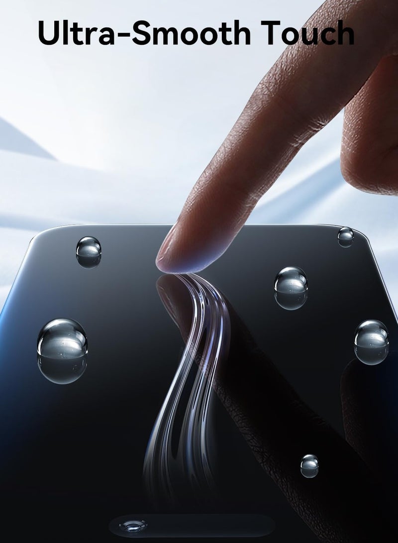 RAPTIC Air Glass [Privacy HD 2 Pack] iPhone 17 Pro MAX Full Coverage Screen Protector Tempered Glass with Easy Install Tray - Privacy - Image 4