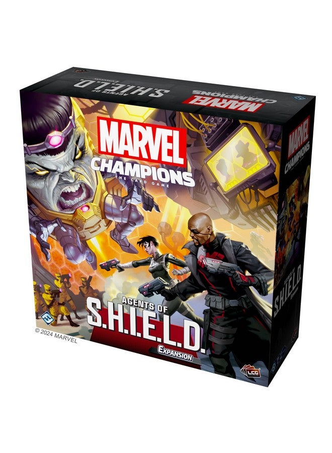Fantasy Flight Games Marvel Champions The Card Game Agents of S.H.I.E.L.D. Campaign Expansion - Cooperative Strategy Game for Kids & Adults, Ages 14+, 1-4 Players, 45-90 Min Playtime, Made - Image 4