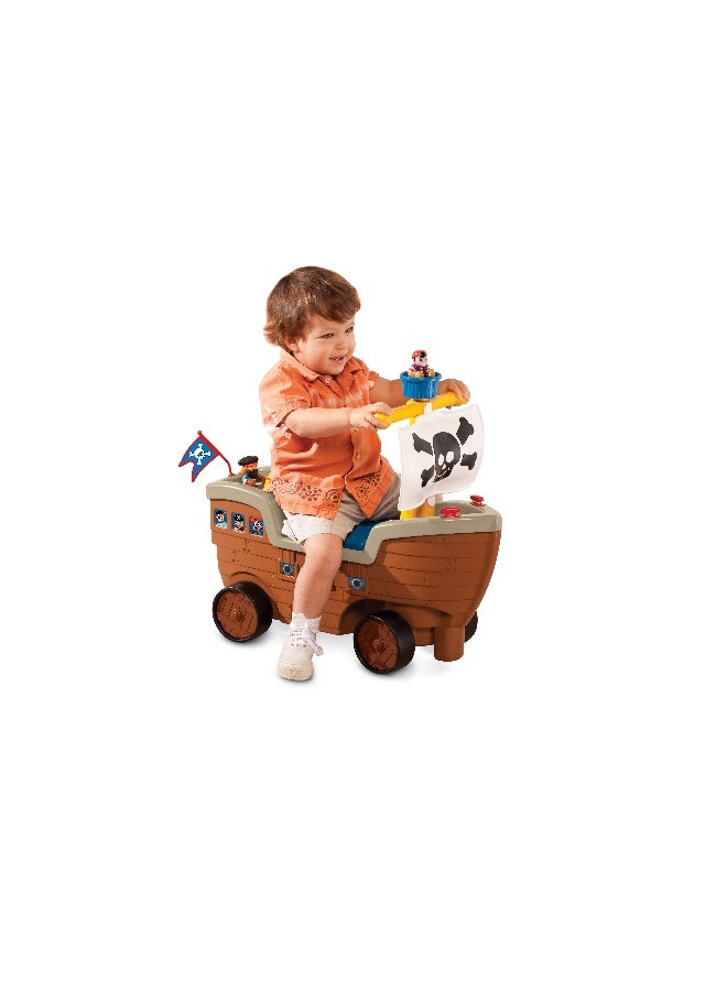 little tikes سفينة القراصنة من ليتل تايكس للعب والركوب - Image 2