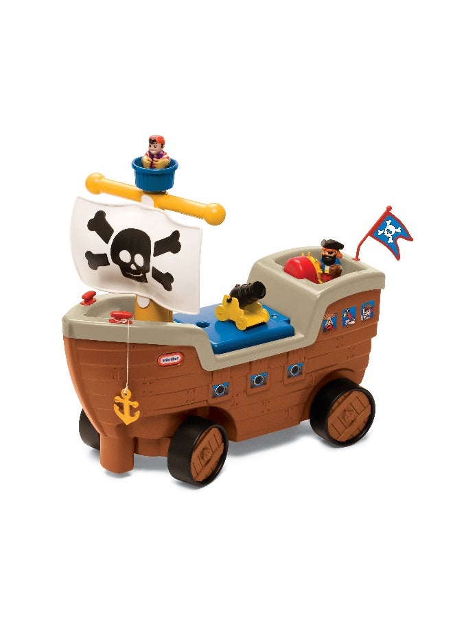 little tikes سفينة القراصنة من ليتل تايكس للعب والركوب - Image 1