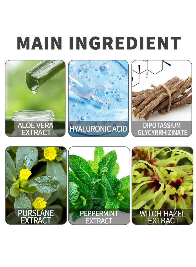 EELHOE Nose Plants Pore Strips, Blackhead Remover with 60Pcs Nose Strips, Deep Cleansing Pore Cleanser Purifying Peel off Mask for Face and Nose, Repair Pores 30g - Image 4