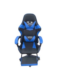 Adjustable gaming chair with foot and headrest || Black and blue - pzsku/ZB87FB73FBB4C63524FF0Z/45/_/1740654885/1e8464fc-1bd3-48ff-8588-ef06eceebd12