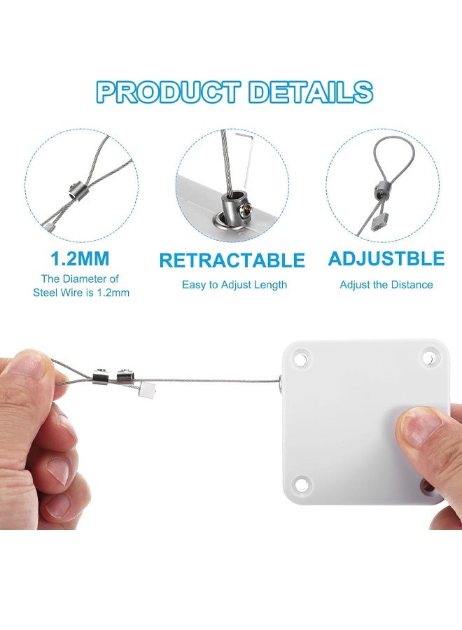 Impact-free automatic sensor door closer, residential sliding window door closer, 1200 gram tensile strength, multi-functional automatic door closer, household office self-closing door with steel pull rope  - Image 2