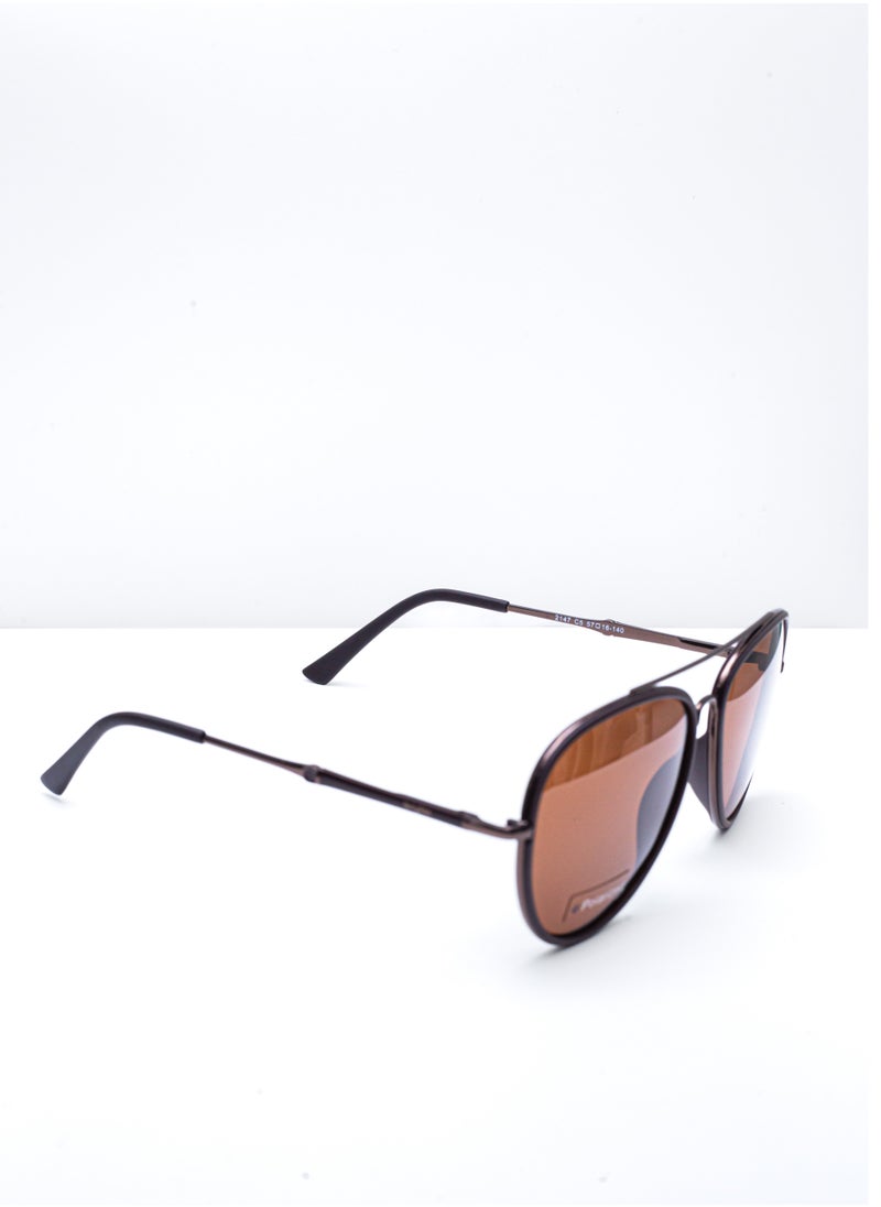 Baleno "Aviator Sunglasses with Polarized UV Protection Lenses – Lightweight, Durable Metal Frame for Men & Women, Perfect for Driving, Travel, and Outdoor Activities"  - Image 2