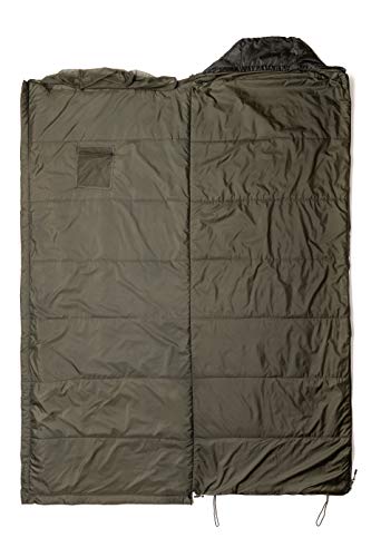Snugpak Jungle Bag Lightweight Sleeping Bag with Left or Right Side Zip, Compact Travel and Camping Bag, Olive - Image 3