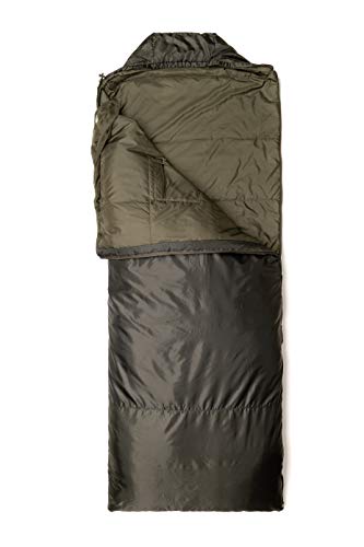 Snugpak Jungle Bag Lightweight Sleeping Bag with Left or Right Side Zip, Compact Travel and Camping Bag, Olive - Image 2