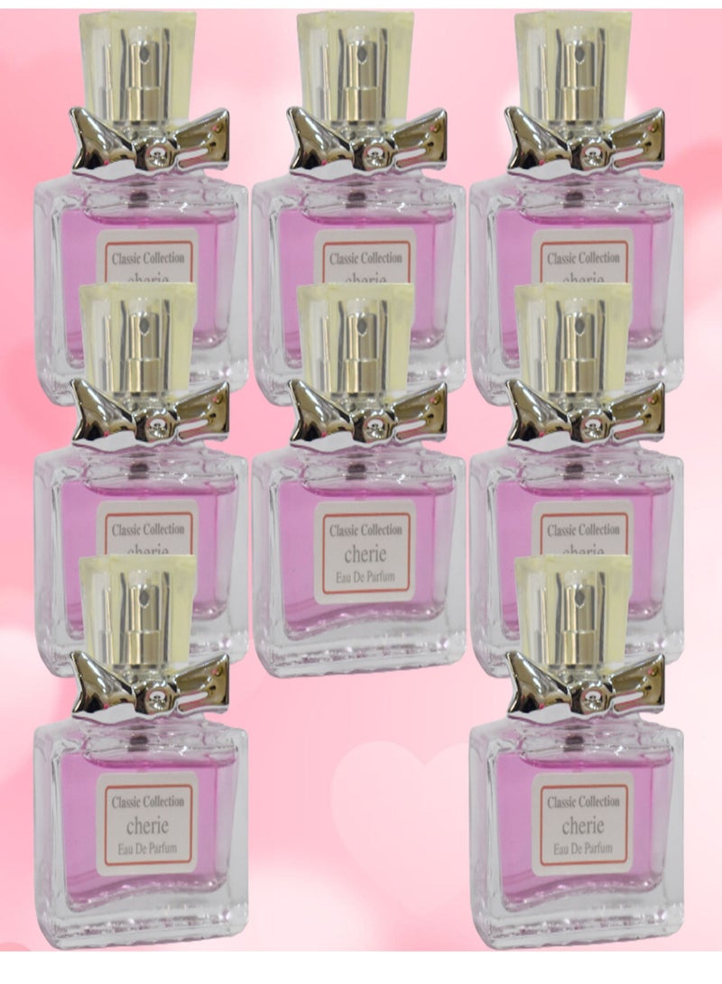 CLASSIC COLLECTION 8 Pieces Classic Perfume Cherie Number 1044 25 Ml EDP