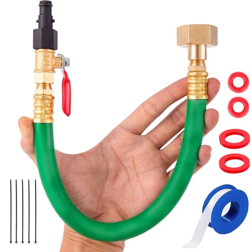 Breezliy Flush Hose Fitting Kit for Yamaha,PWC WaveRunner/Sport Jet Boat Flush Fitting Kit Black Compatiable For Yamaha,LX VX VXR FXHO VX110 VX Deluxe FX Cruiser Jet Ski (Jet Boat Flush Kit-Green) - Image 1