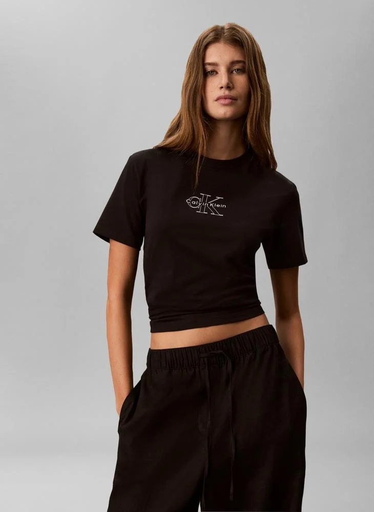 Monologo Crew Neck T-Shirt