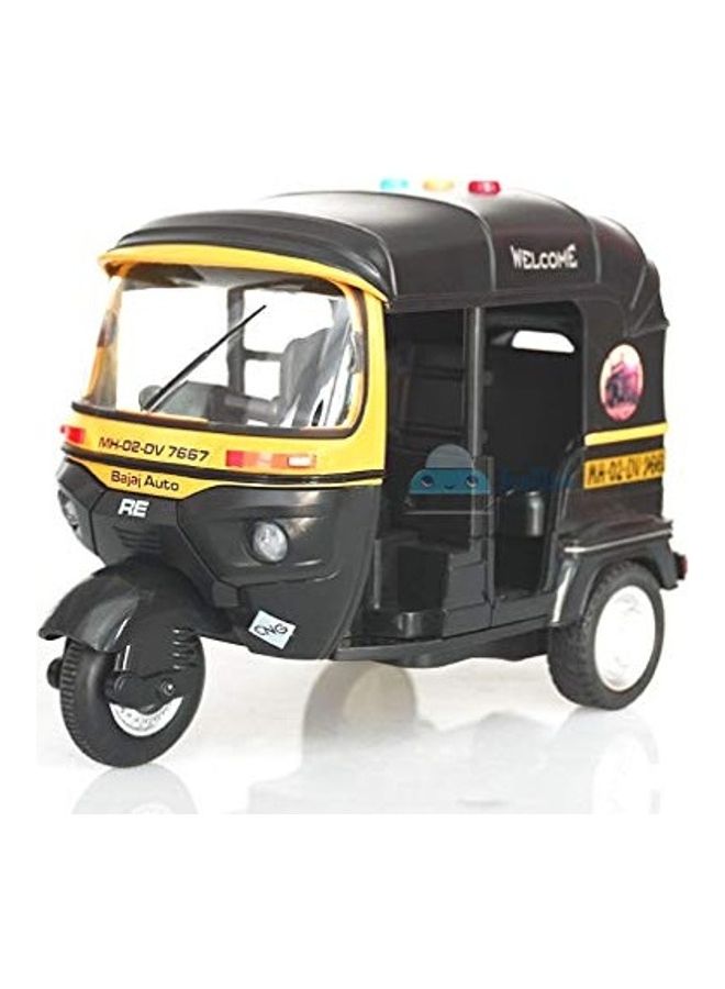 NIBEMINENT Auto Rickshaw Toy Black