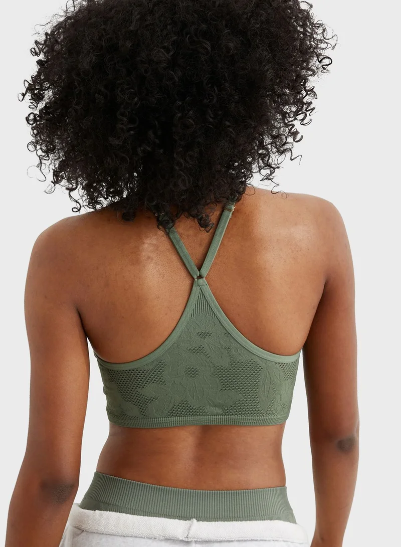 Aerie Printed T-Shirt Bra