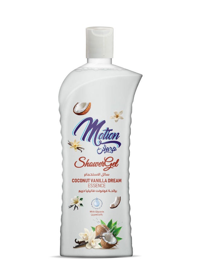 MOTION Shower Gel Coconut Vanilla Dream Essence 1 liter
