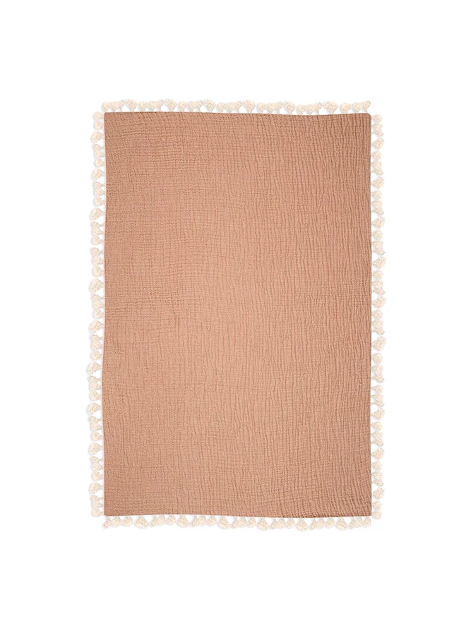Crane BABY 6 Layer Muslin Blanket - Copper