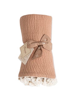 Crane BABY 6 Layer Muslin Blanket - Copper  - Image 3