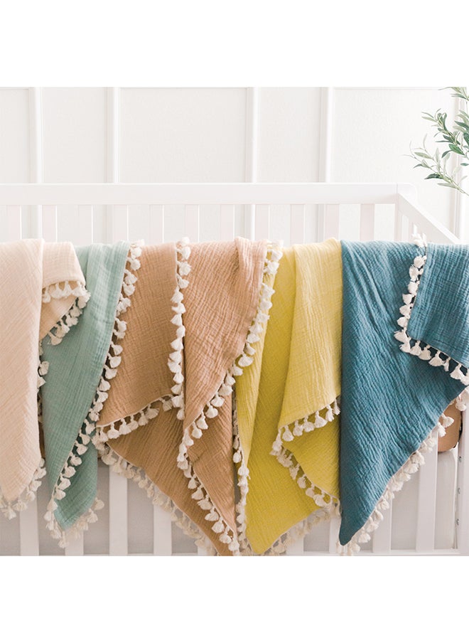 Crane BABY - 6 Layer Muslin Blanket - Copper - Image 1