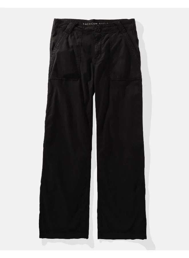 امريكان ايجل Dreamy Drape High-Waisted Baggy Wide-Leg Pants