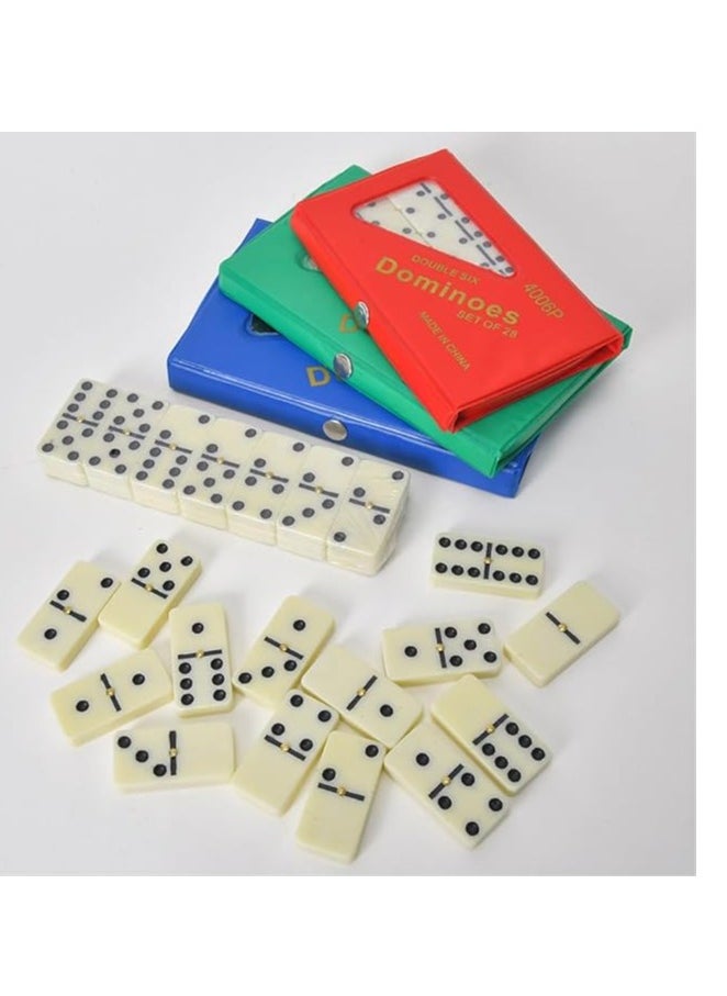 Generic Dominoes Set For Adults, Domino Set For Classic Board Games,Classic Family Board Games For Adults And Families For Speciality Players (Color Random)  - Image 2