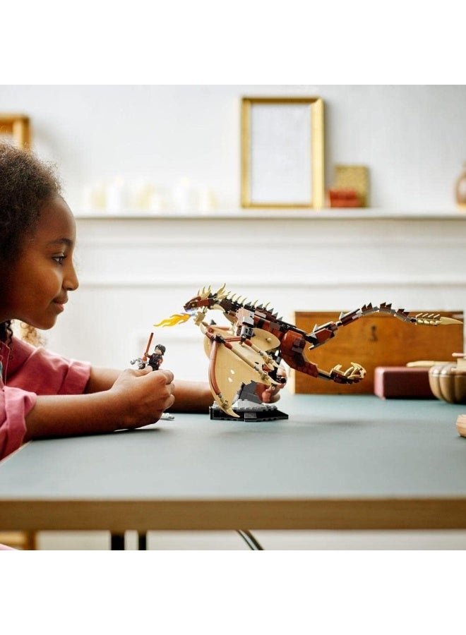 LEGO لعبة بناء LEGO 76406 تنين هورنتيل المجري من هاري بوتر - Image 1