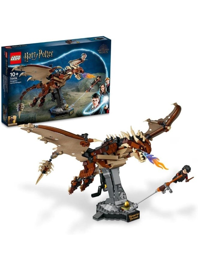 LEGO لعبة بناء LEGO 76406 تنين هورنتيل المجري من هاري بوتر - Image 2