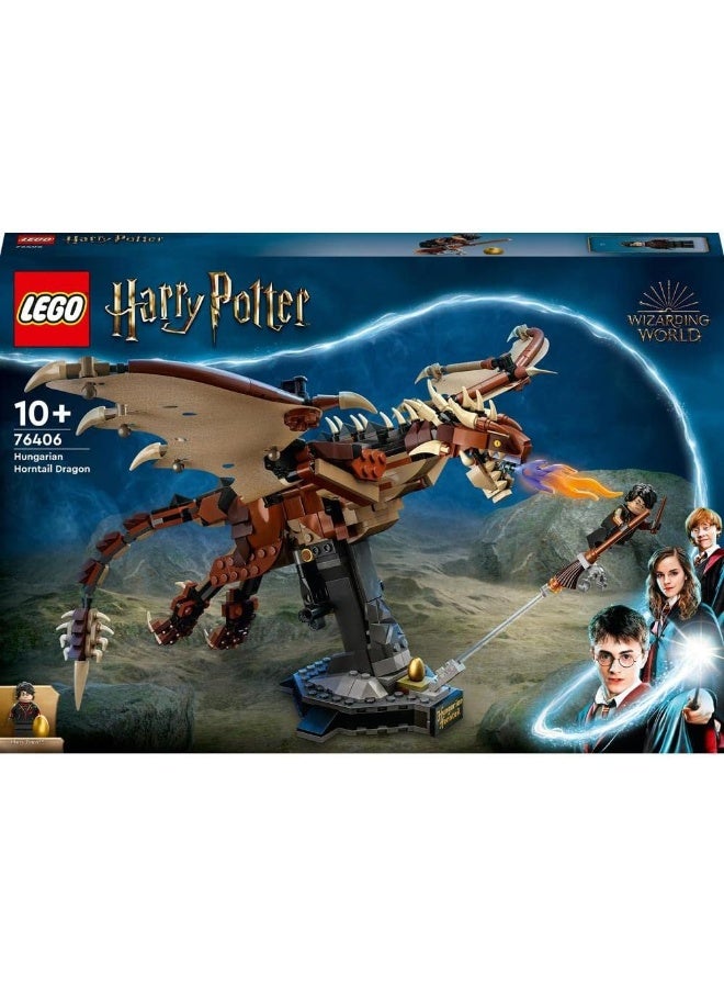 LEGO لعبة بناء LEGO 76406 تنين هورنتيل المجري من هاري بوتر - Image 3