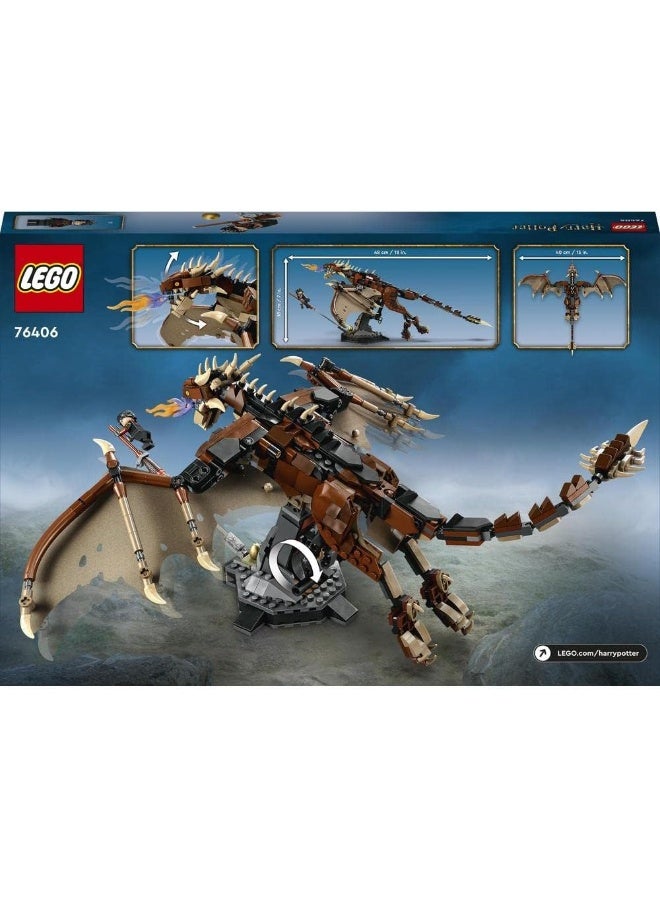 LEGO لعبة بناء LEGO 76406 تنين هورنتيل المجري من هاري بوتر - Image 5