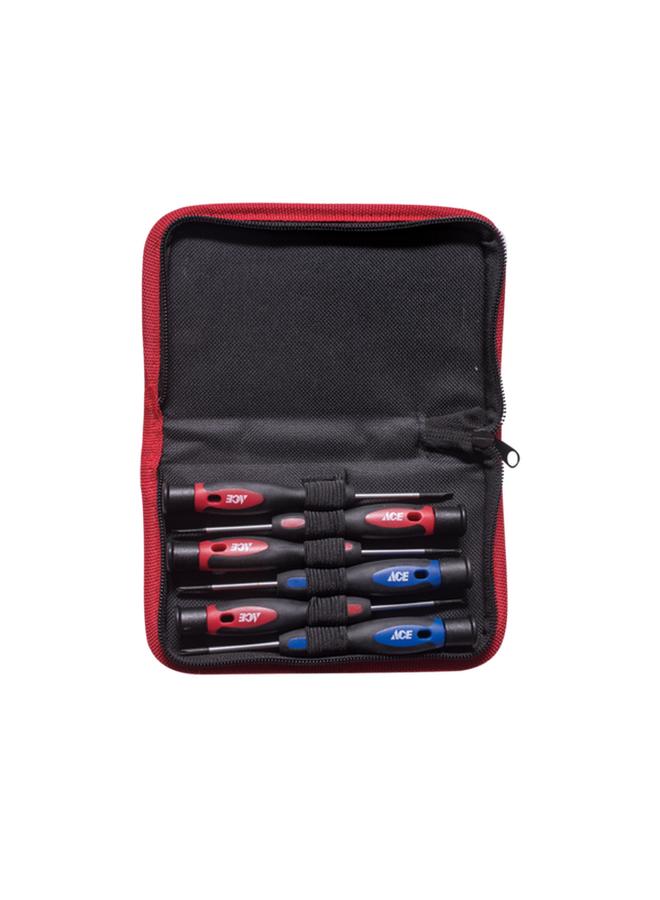 ACE 6-Piece Precision Screwdriver Set Multicolor  - Image 1