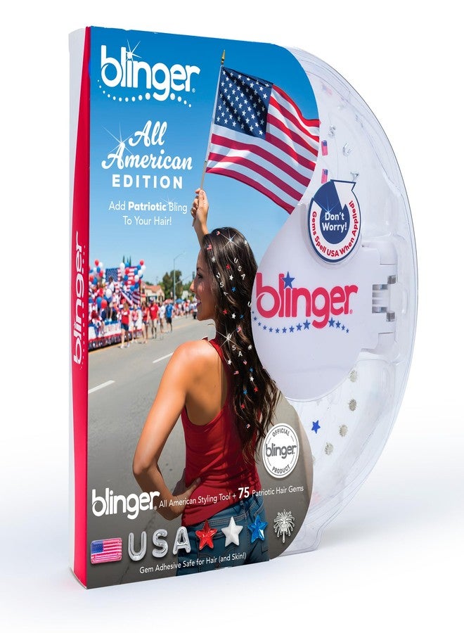 blinger® All American 250th Anniversary Starter Set with 75 Hair Gems - Kit - Image 3