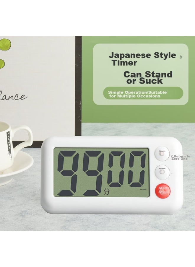 Bai Jie Baijie Timer, Kitchen Countdown Timer, Student Learning-specific, Children's Homework Self-discipline Electronic Timer  - Image 5
