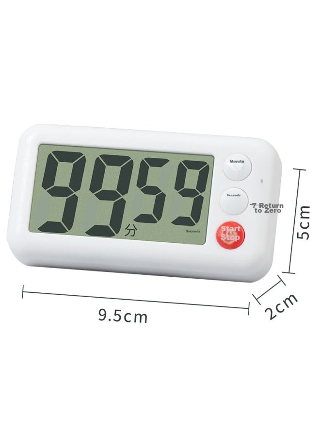 Bai Jie Baijie Timer, Kitchen Countdown Timer, Student Learning-specific, Children's Homework Self-discipline Electronic Timer  - Image 2