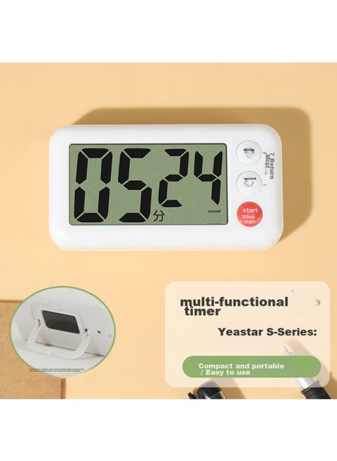 Baijie Timer, Kitchen Countdown Timer, Student Learning-specific, Children's Homework Self-discipline Electronic Timer