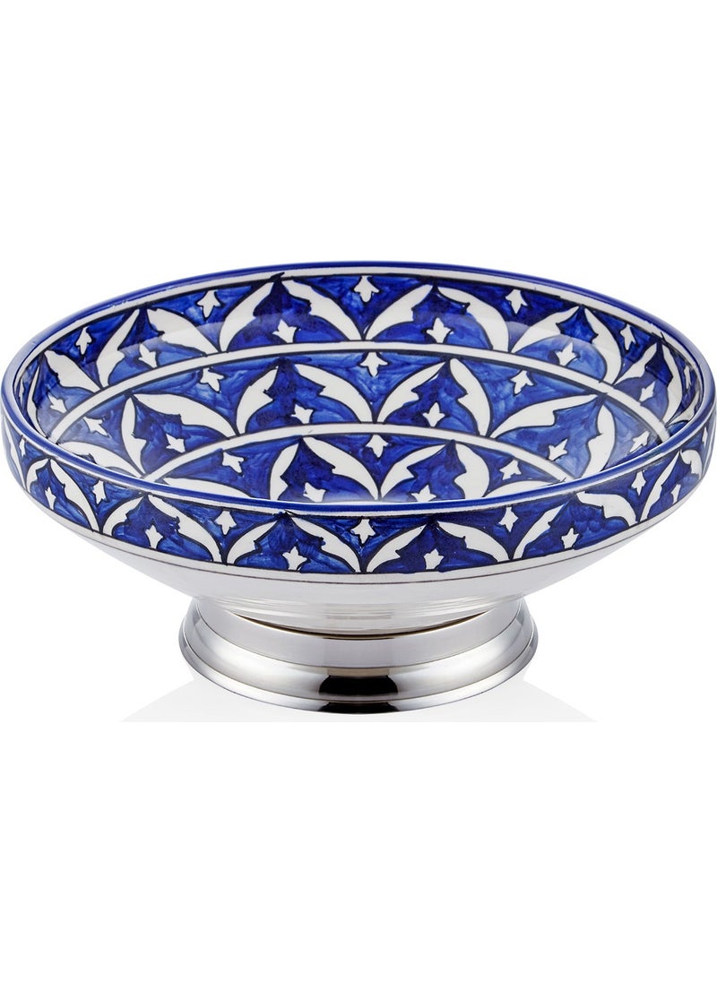 THE MIA Corallo Salad Bowl Blue 32X32X13 cm  - Image 1