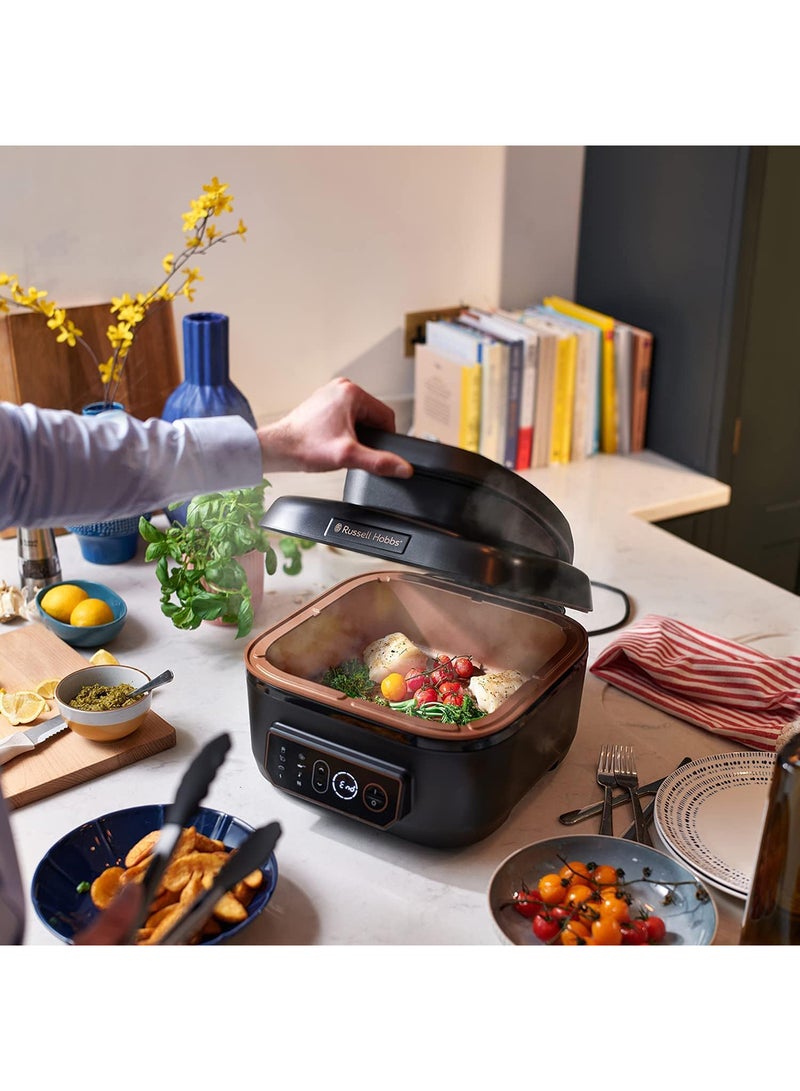 Russell Hobbs SatisFry Digital Air Fryer And Multicooker 7 Cooking Functions, Slow Cooker, Grill, Roast, Bake & Auto Shut-Off With Alert Feature 5.5 L 1750 W 26520 Black - Image 5